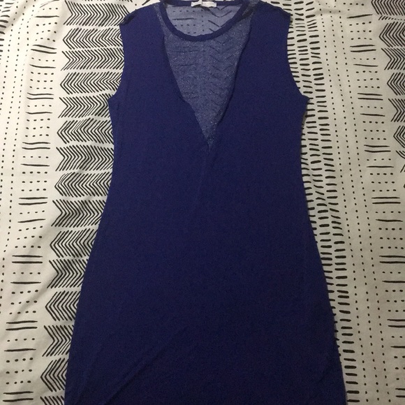 American Eagle Outfitters Dresses & Skirts - LAST CHANCE Blue Deep V Bodycon Dress